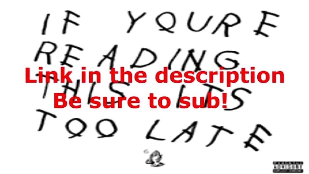 download drakes if youre reading 1 Download Drake's 'If You're Reading This' Album on Mediafire - Free and Easy Access