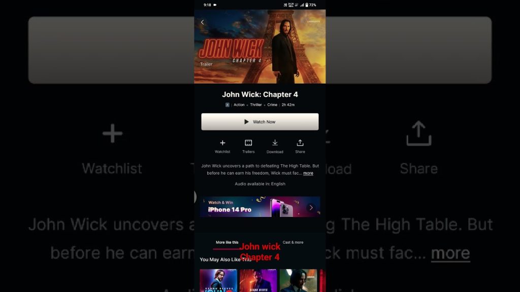 Download the John Wick 4 Amazon Prime movie from Mediafire Download the John Wick 4 Amazon Prime movie from Mediafire